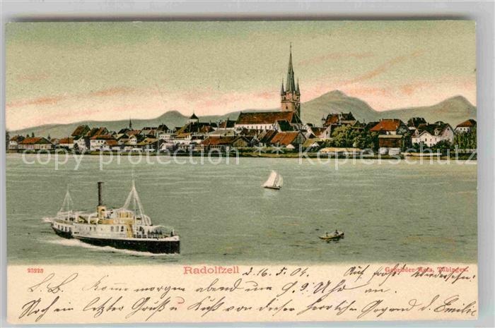 Radolfzell Bodensee Teilansicht mit Muenster