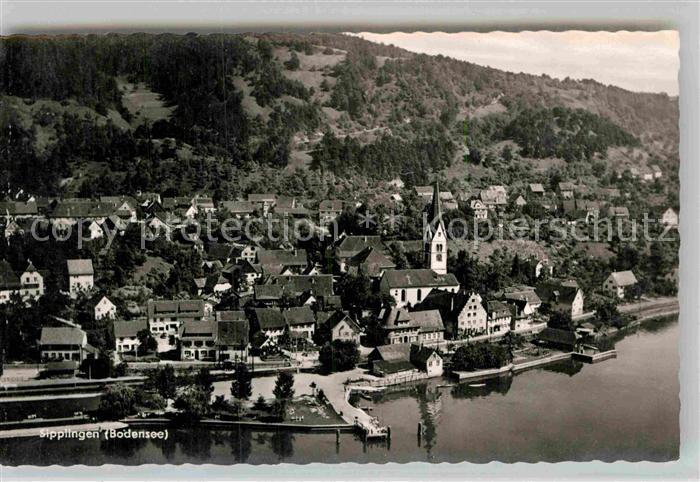 Sipplingen Fliegeraufnahme Anlegestelle