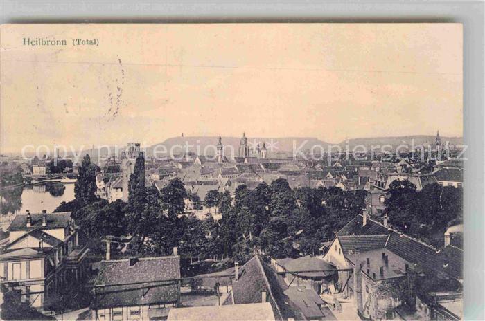 Heilbronn Neckar Totalansicht
