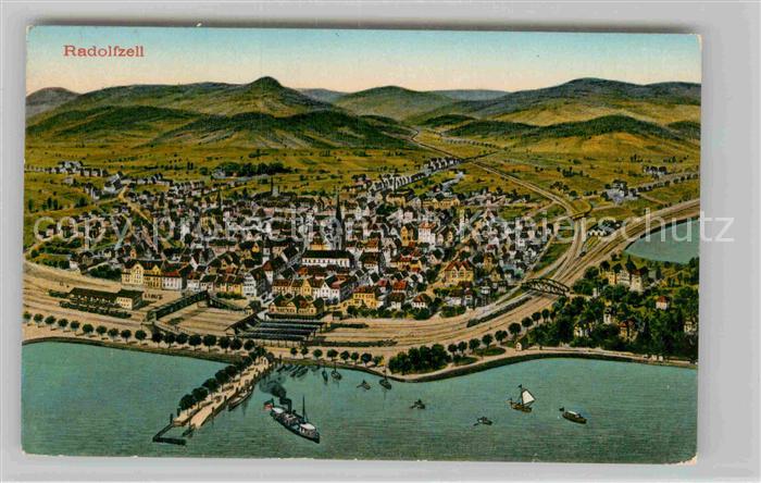 Radolfzell Bodensee Fliegeraufnahme