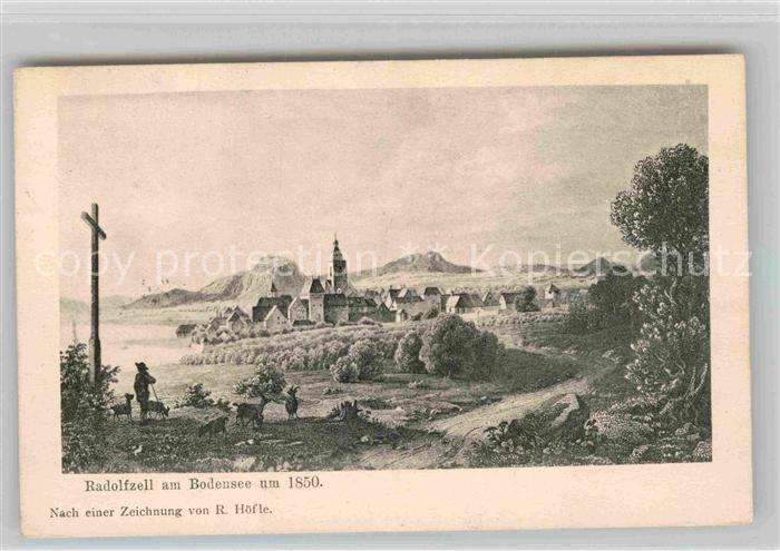 Radolfzell Bodensee Um 1850