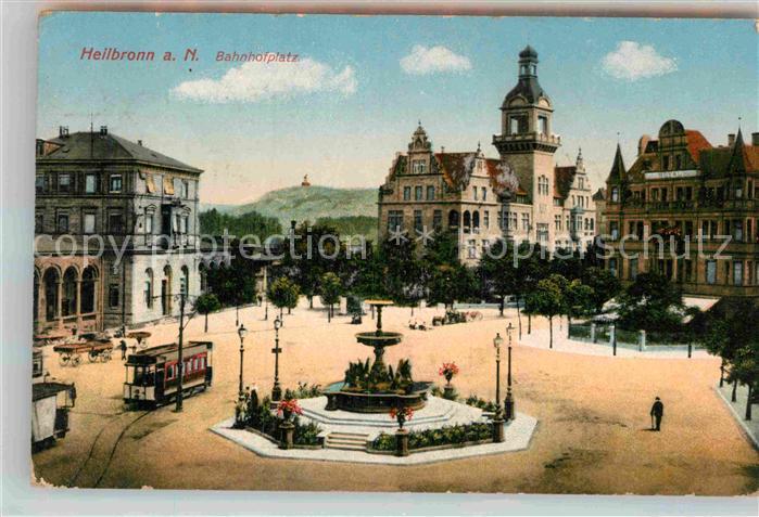 Heilbronn Neckar Bahnhofsplatz