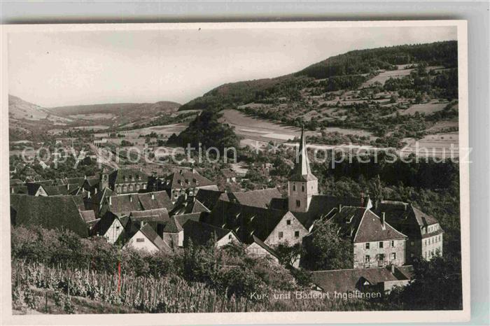 Ingelfingen Teilansicht Kirche