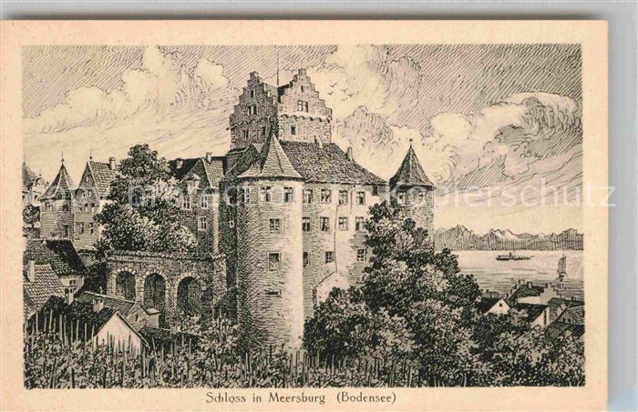 Meersburg Bodensee Schloss