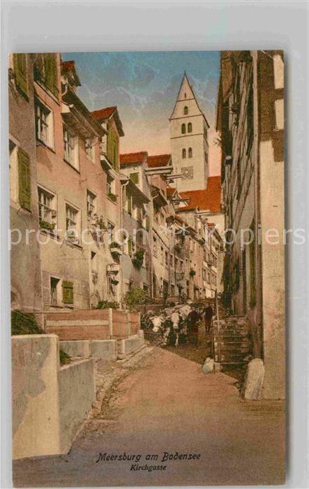 Meersburg Bodensee Kirchgasse