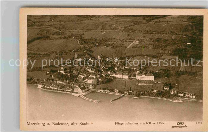 Meersburg Bodensee Fliegeraufnahme