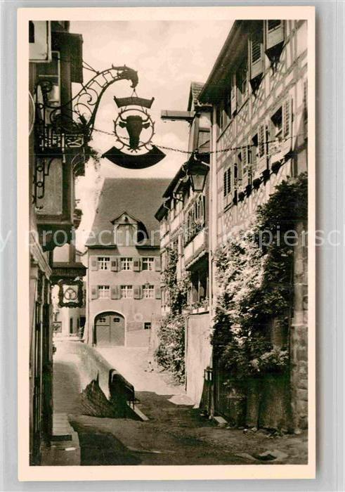 Meersburg Bodensee Partie an der Steige