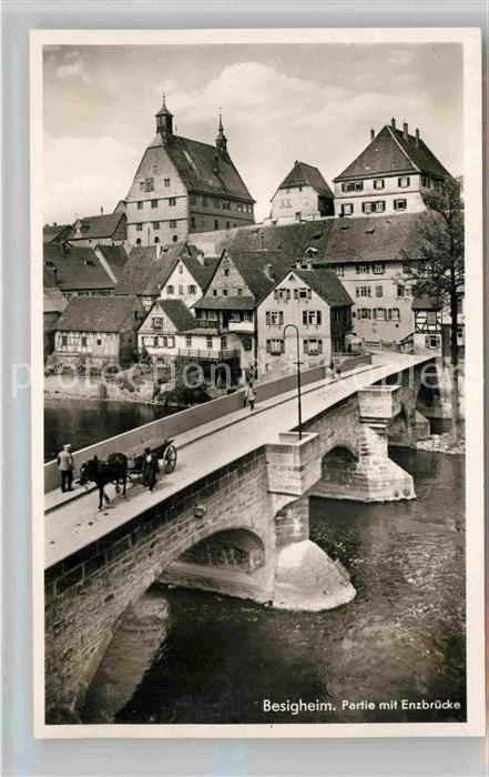 Besigheim Partie mit Enzbruecke