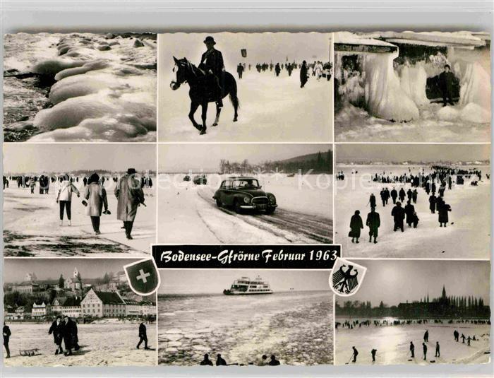 Meersburg Bodensee Winterzauber 1963