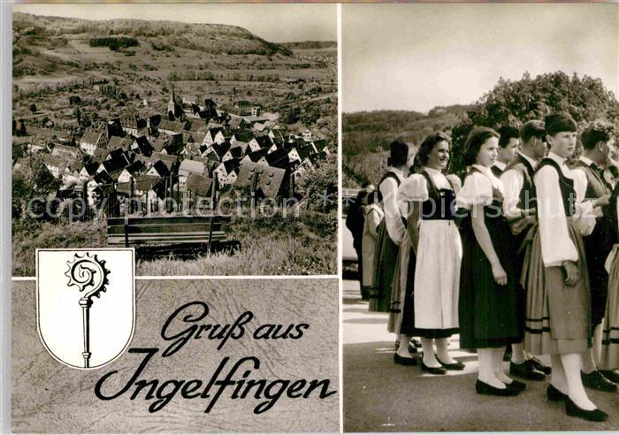Bad Ingelfingen Teilansicht Trachtengruppe