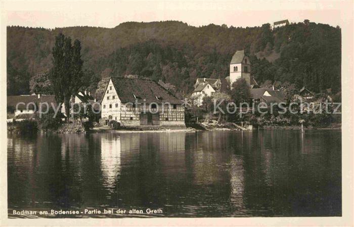 Bodman Bodensee Partie an der alten Greth
