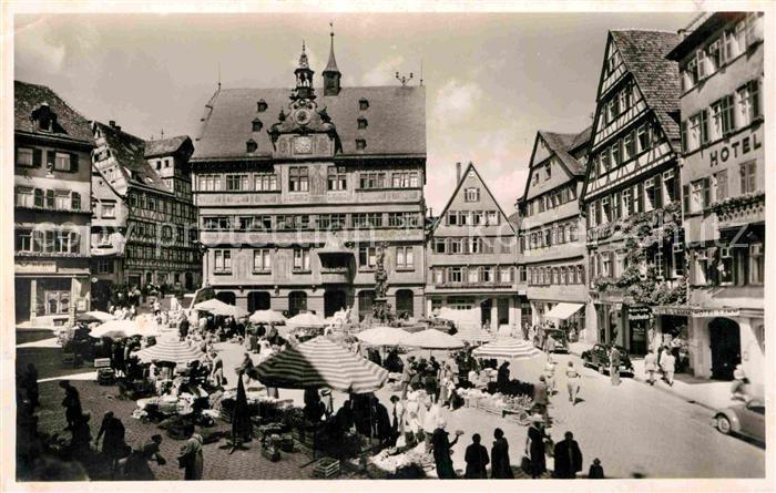 TueBINGEN BW Marktplatz