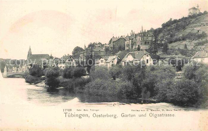 TueBINGEN BW Oesterberg Garten und Olgastrasse
