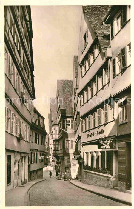 TueBINGEN BW Weinstube Forelle