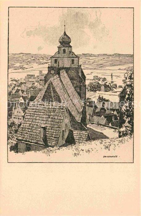 Herrenberg Wuerttemberg Stiftskirche