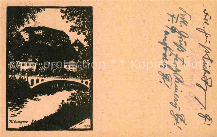 TueBINGEN BW Bruecke Schloss