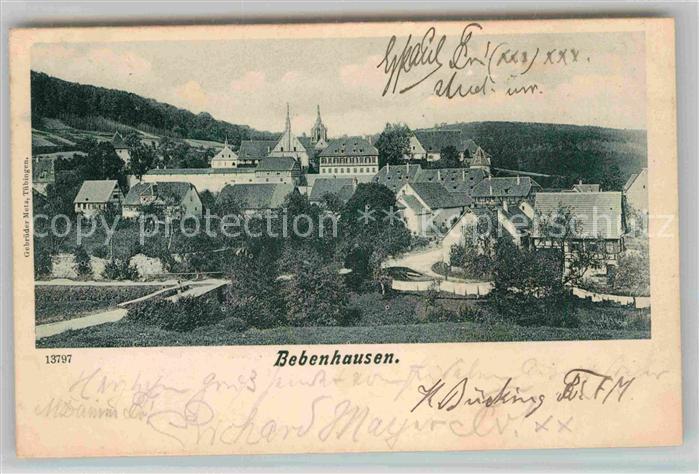 Bebenhausen Tuebingen Ortsansicht