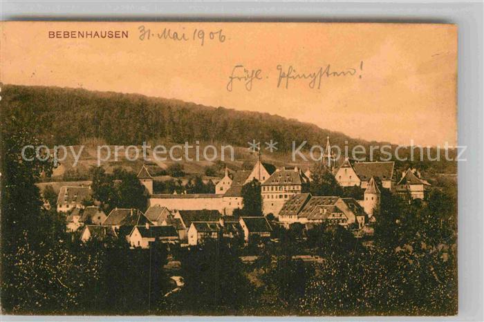 Bebenhausen Tuebingen Panorama