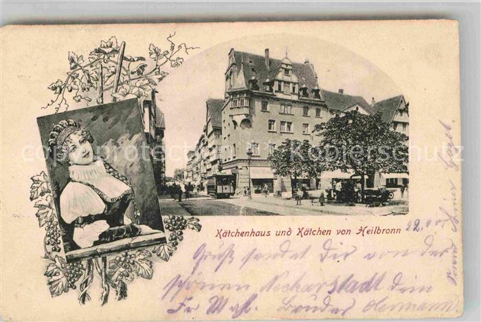 Heilbronn Neckar Kaethchenhaus und Kaethchen von Heilbronn