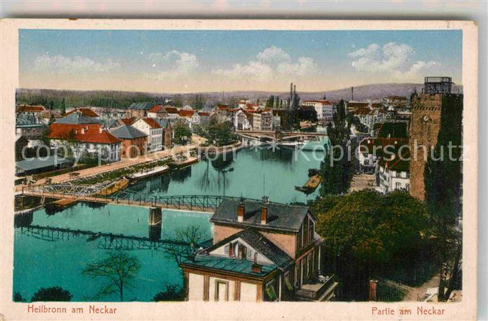 Heilbronn Neckar Partie am Neckar