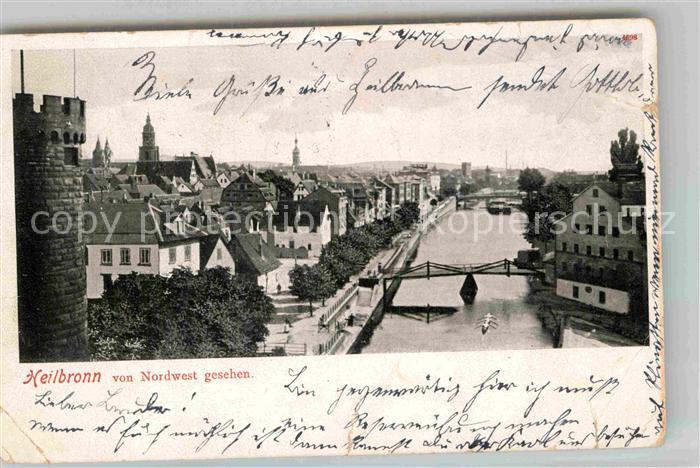 Heilbronn Neckar Teilansicht