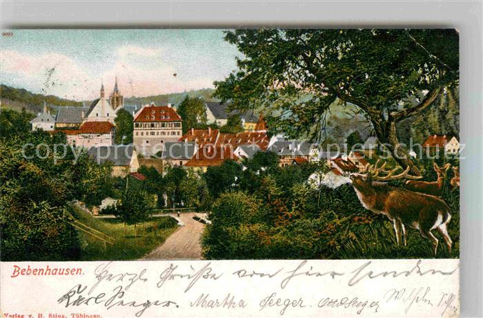 Bebenhausen Tuebingen Teilansicht