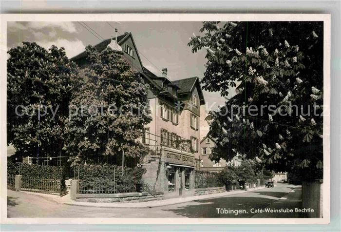 TueBINGEN BW Cafe Weinstube Bechtle