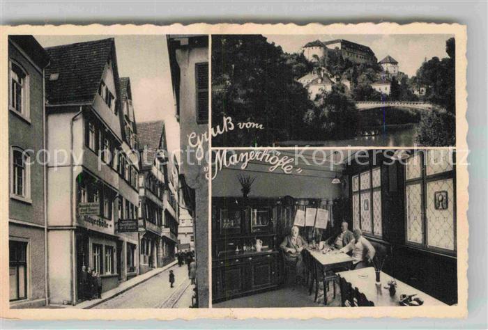 TueBINGEN BW Weinwirtschaft Mayerhoefle Schloss