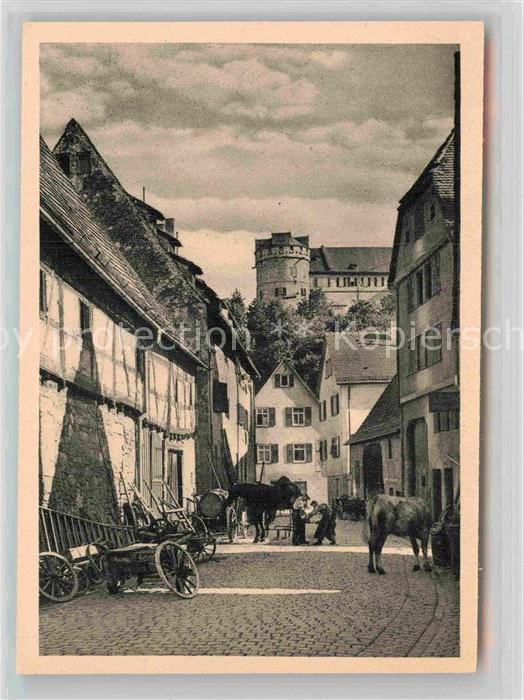 TueBINGEN BW Gasse Schloss