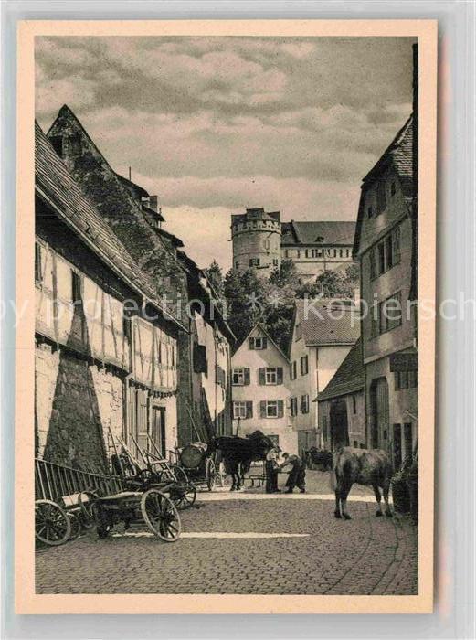 TueBINGEN BW Gasse Schloss