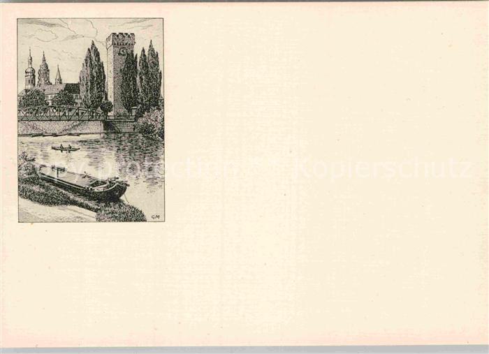 Heilbronn Neckar Am Goetzenturm