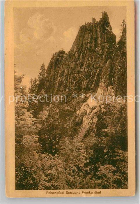 Schlucht La 88 Vosges Feisenpfad Schlucht