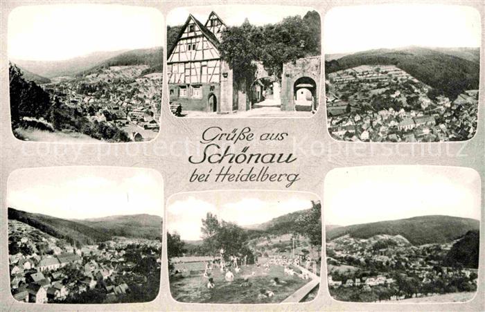 Schoenau Odenwald Panoramen