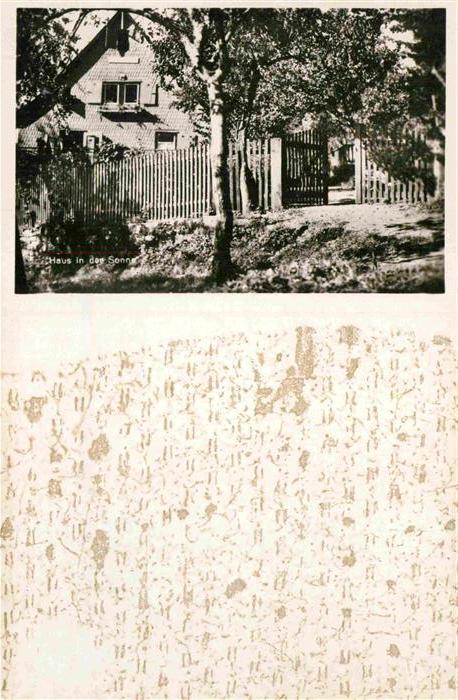 Unter-Hainbrunn Haus in der Sonne