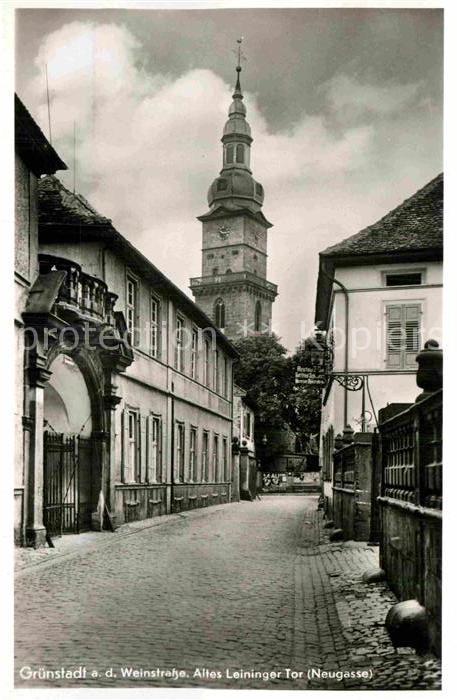 Gruenstadt Altes Leininger Tor Neugasse