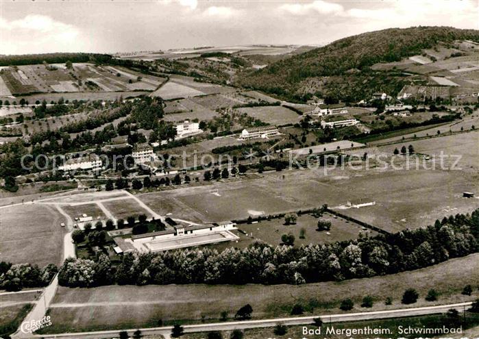 Mergentheim Bad Fliegeraufnahme