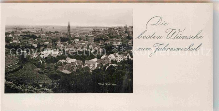 Duerkheim Bad Neujahrskarte