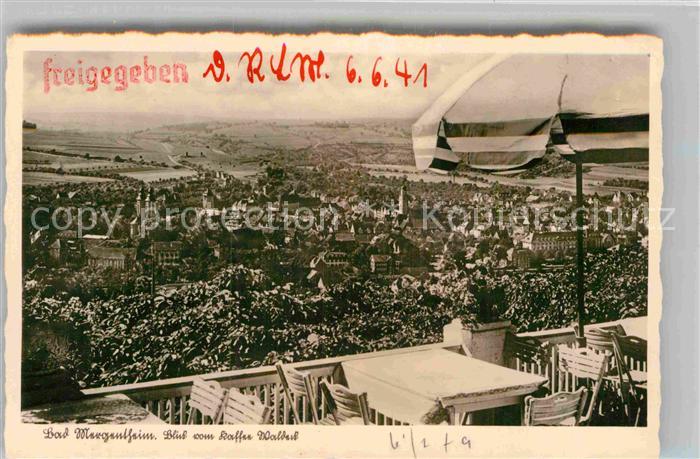 Mergentheim Bad Kaffee Waldeck Panorama