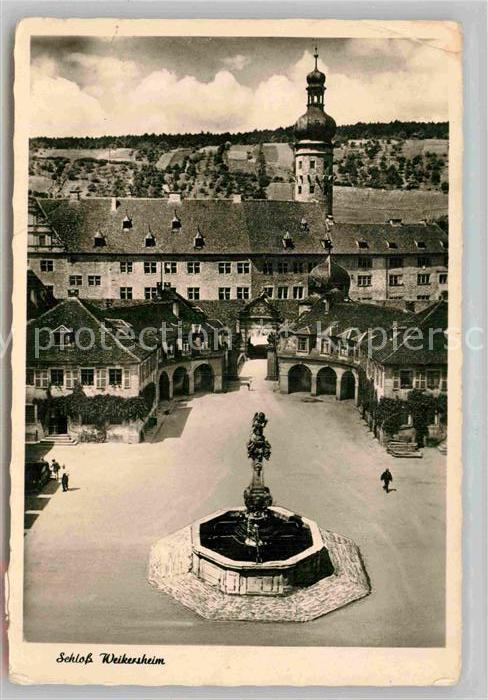 Weikersheim Schloss Brunnen