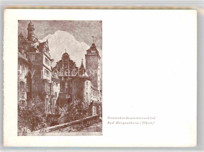 Mergentheim Bad Deutschordensritterschloss