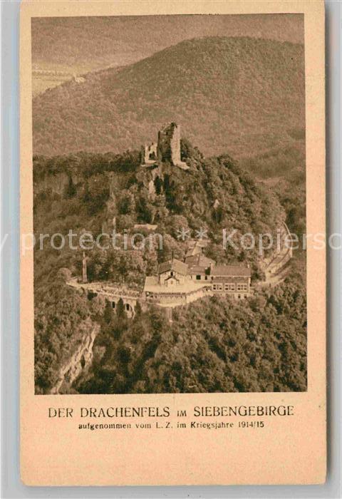 Koenigswinter Ruine Drachenfels Siegenbegirge Hotel
