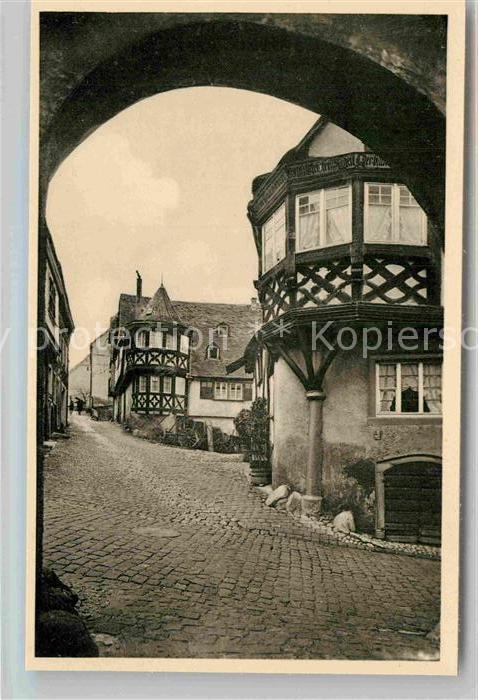 Enkirch Mosel Fachwerkgiebel