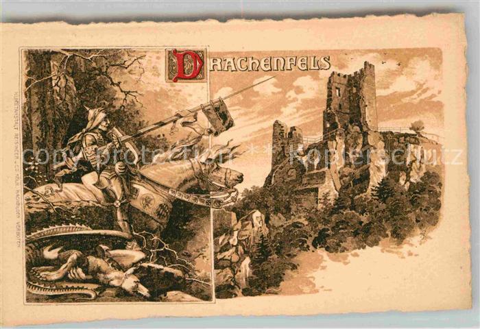 Koenigswinter Burg Drachenfels