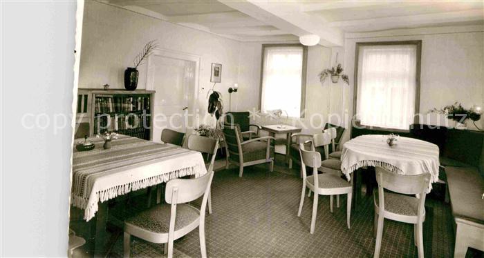 Wingeshausen Gasthaus Weber Speiseraum