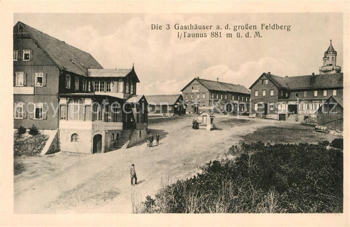 Grosser Feldberg Taunus Drei Gasthaeuser