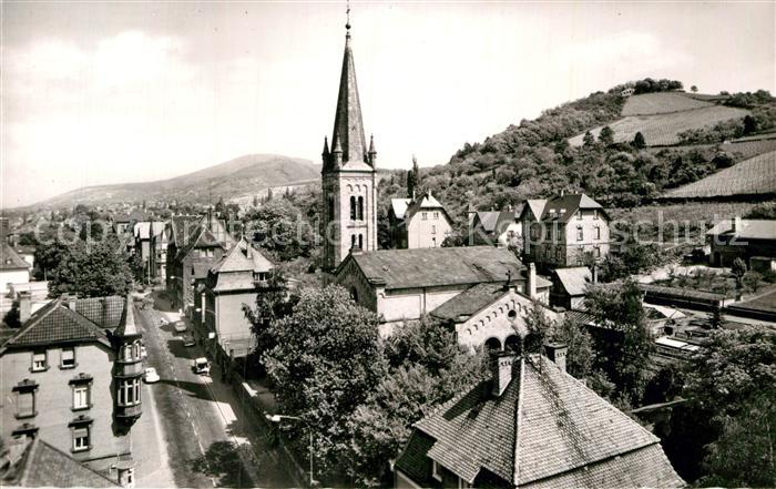 Bensheim Bergstrasse Darmstaedter Strasse Evangelische Kirche
