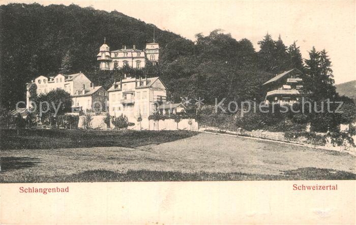 Schlangenbad Taunus Schweizertal