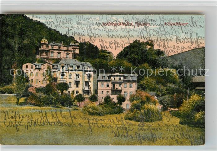 Schlangenbad Taunus Villenhaeuser