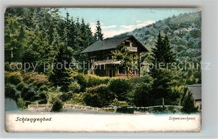 Schlangenbad Taunus Schweizerhaus