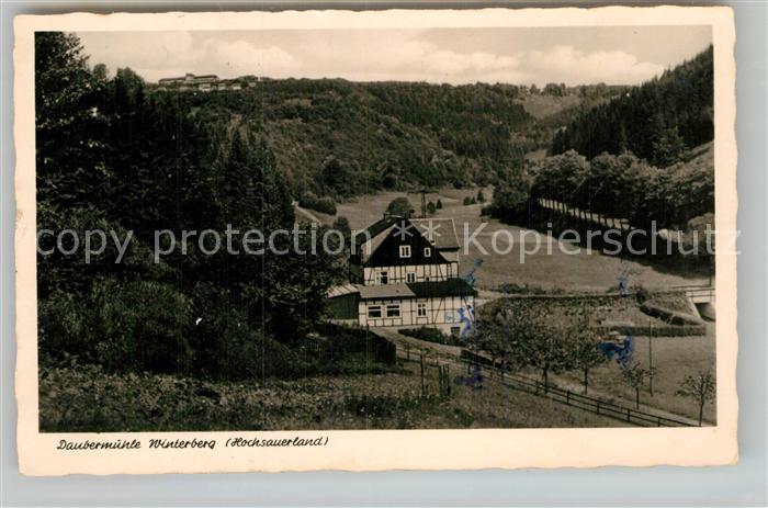 Winterberg Hochsauerland Gasthof Pension Daubermuehle